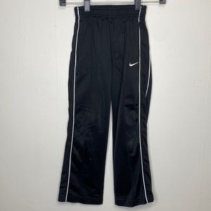 Kids Nike Sz 6 black slick sweatpants